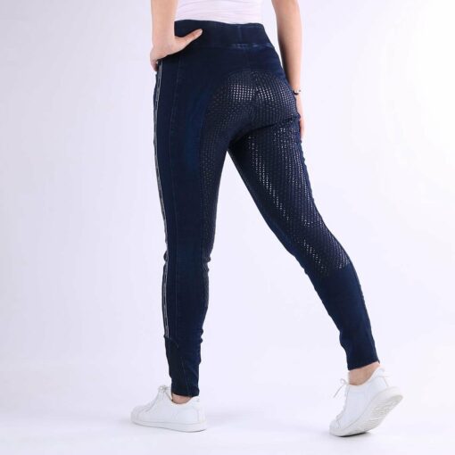 Hv Polo Rijlegging  Mae Jog Siliconen - Denim - 34