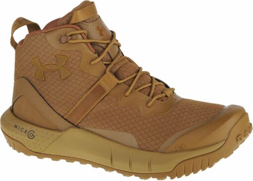 Under Armour Micro G Valsetz Mid 3023741-200, Mannen, Bruin, Laarzen,Trekkingschoenen, maat: 43