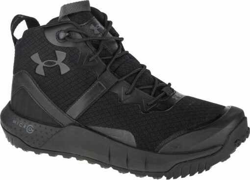 Under Armour Micro G Valsetz Mid 3023741-001, Mannen, Zwart, Laarzen,Trekkingschoenen, maat: 46