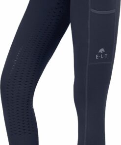 ELT Ella rijlegging rijbroek mt 176 d.blauw met siliconen