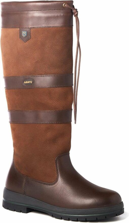 Dubarry Galway Extra Fit Donkerbruin Dames Outdoorboots Donker Bruin | Kleur Donker Bruin| Maat 41