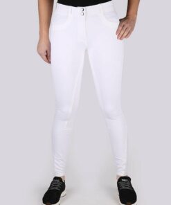 Montar Rijbroek  Highwaist 2078 Siliconen - White - 44