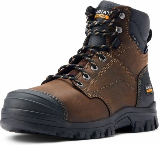 Ariat Heren Treadfast Waterproof Steel Toe Werkschoen - maat 42 - brown