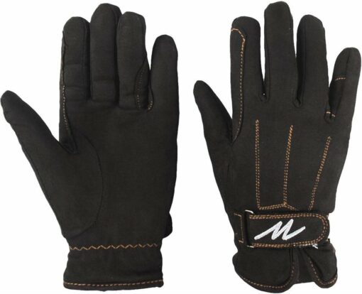 Mondoni Cruz Handschoen Winter - Maat: 6 - Zwart - Leer