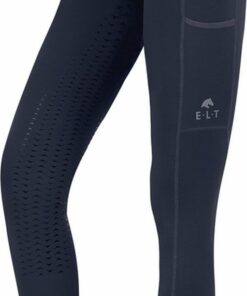 ELT Ella rijlegging rijbroek mt 40 d.blauw met siliconen