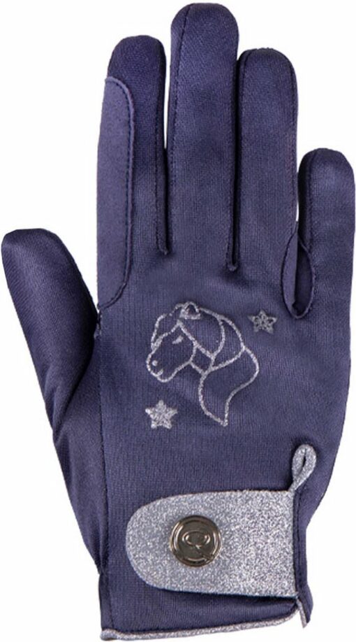 Qhp Handschoenen Gwenn Donkerblauw - xxxs