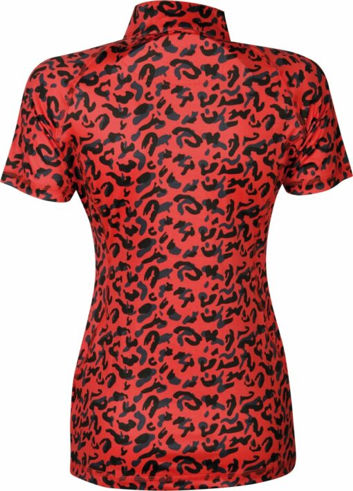 Harry's Horse Shirt Just Ride Leopard XXS Koraalrood